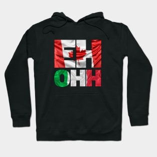 Italo Canadian - National Flags Hoodie